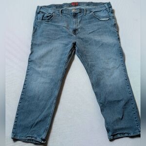 The Foundry Straight Blue Men's Jeans Regular Fit 5-Pocket  Size 50X30